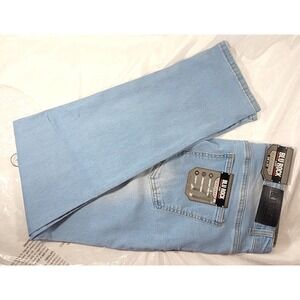 Blu Rock Men's 4-Way Stretch Slim Fit Flex Jeans - Light Wash - 34x31 (36Wx31L)